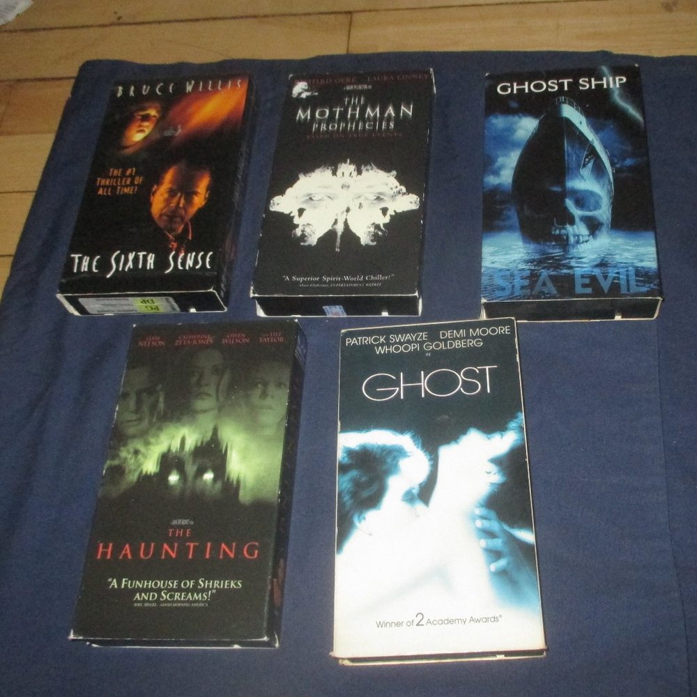 Supernatural / Ghosts 5-Movie Bundle (VHS, from the 1990s up to 2003)